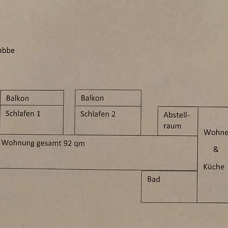 Ferienwohnung Krabbe Wilhelmshaven Eksteriør billede